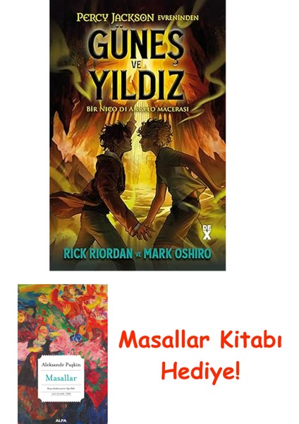 Percy Jackson Evreninden Güneş ve Yıldız: Bir Nico Di Angelo Macerası + Masallar Kitabı