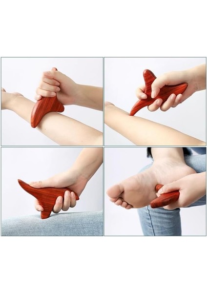 Ahşap Refleksoloji & Güzellik Masaj Aleti – Yüz, El, Ayak, Sırt ve Boyun İçin Rahatlatıcı Terapi fırsatları