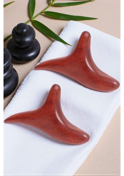 Ahşap Refleksoloji & Güzellik Masaj Aleti – Yüz, El, Ayak, Sırt ve Boyun İçin Rahatlatıcı Terapi