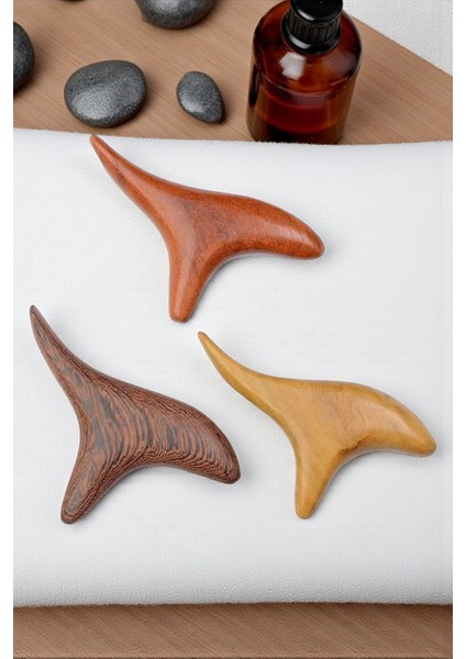 Ahşap Refleksoloji & Güzellik Masaj Aleti – Yüz, El, Ayak, Sırt ve Boyun İçin Rahatlatıcı Terapi