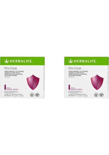 Pro-Core 2'li Set (Mağazamda Bulunan Tüm Ürünler %100 Orijinal ve Yeni Tarihlidir) SELENYUM DESTEĞİ