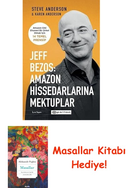 Jeff Bezos: Amazon Hissedarlarına Mektuplar + Masallar Kitabı