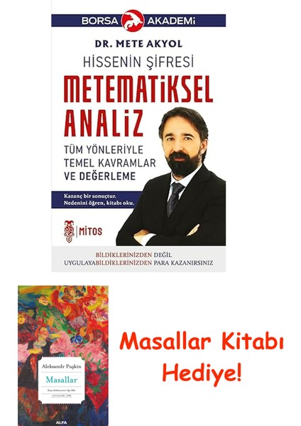 Metematiksel Analiz / Tüm Yönleriyle Temel Kavramlar ve Değerleme - Hissenin Şifresi + Masallar Kitabı