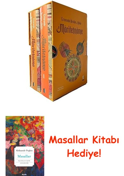 Marifetname 1-2 (Ciltli - Kutulu Set) + Masallar Kitabı