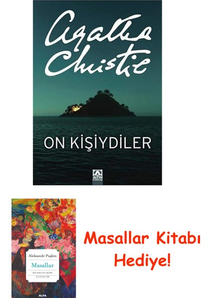 On Kişiydiler - On Küçük Zenci + Masallar Kitabı