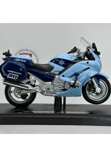 Yamaha Fjr 1300 State Police 1:18 Diecast Motosiklet Model – Lisanslı Metal Maket Oyuncak fiyatları