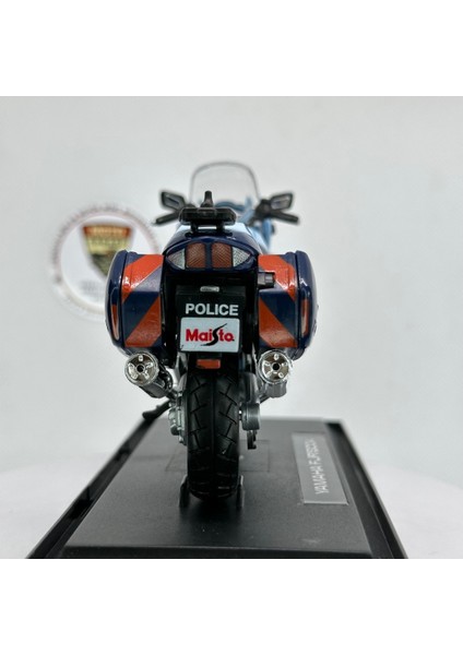 Yamaha Fjr 1300 State Police 1:18 Diecast Motosiklet Model – Lisanslı Metal Maket Oyuncak fırsatları
