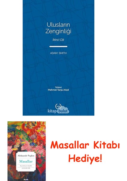 Ulusların Zenginliği Cilt 2: The Wealth Of Nations Iı + Masallar Kitabı