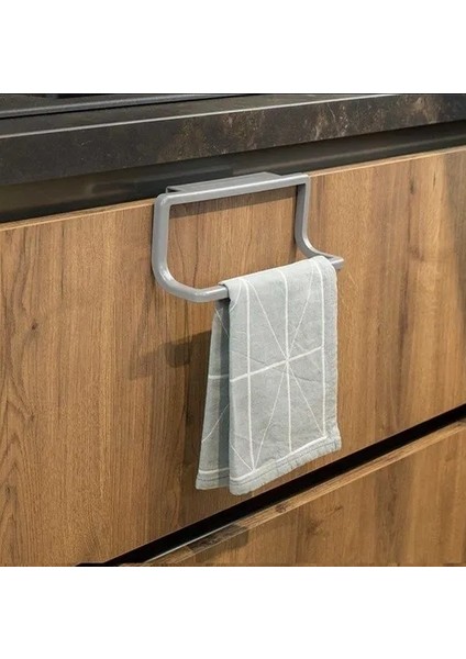 TOWEL HANGER Dolap Kapağına asılabilen havluluk, havlu askısı GRI fırsatları