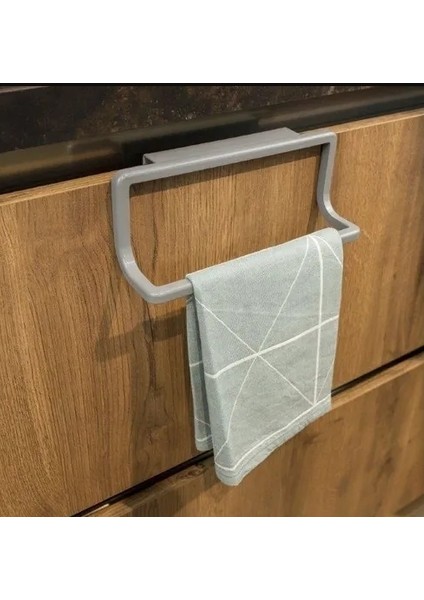 TOWEL HANGER Dolap Kapağına asılabilen havluluk, havlu askısı GRI indirimleri