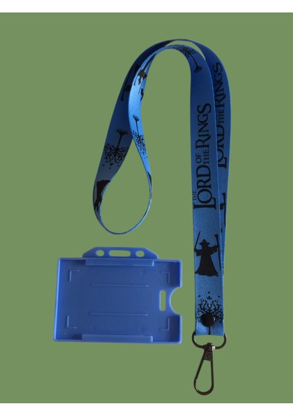 Lord Of The Ring Temalı Yaka Ipi ve Kartlık