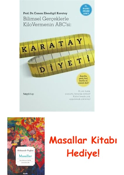 Karatay Diyeti: Bilimsel Gerçeklerle Kilo Vermenin Abc'si: (Kapak Değişebilir) + Masallar Kitabı