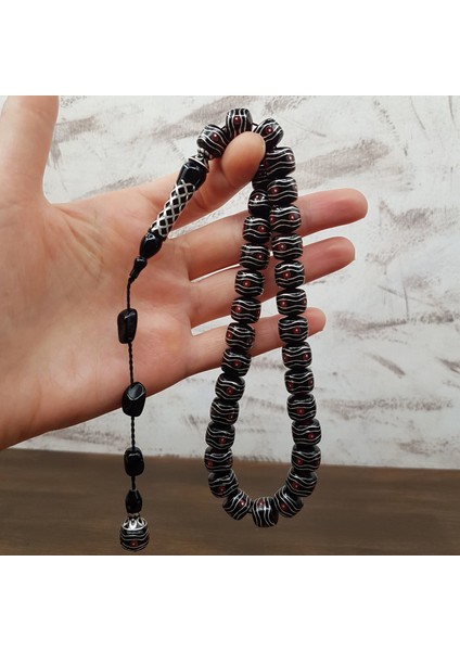 Teker Kesim Gümüş Işlem Erzurum Oltu Tesbih modelleri