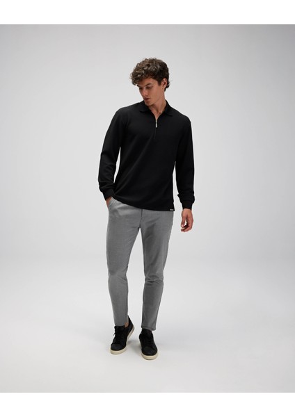 Erkek Polo Sweatshirt EM601-BK fiyatları