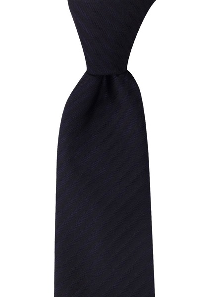 Lacivert Siyah Renkli 7 cm Genişliğinde Kravat