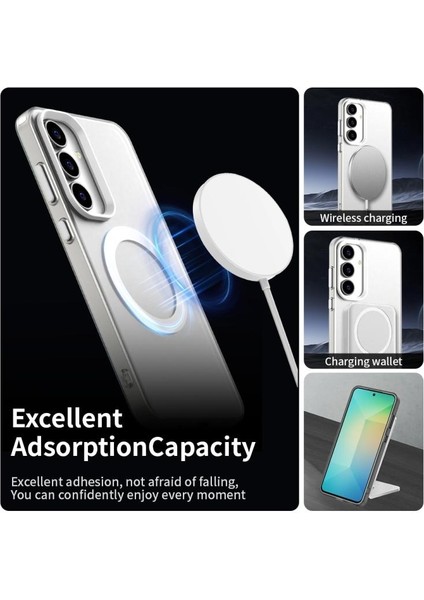 Samsung Galaxy S25 Fe/S24 Fe Uyumlu Kamera Yükseltili Mat Magsafe Destekli Kılıf indirimleri