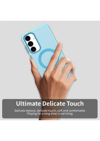 Samsung Galaxy S25 Fe Uyumlu Kamera Yükseltili Mat Magsafe Destekli Kılıf modelleri