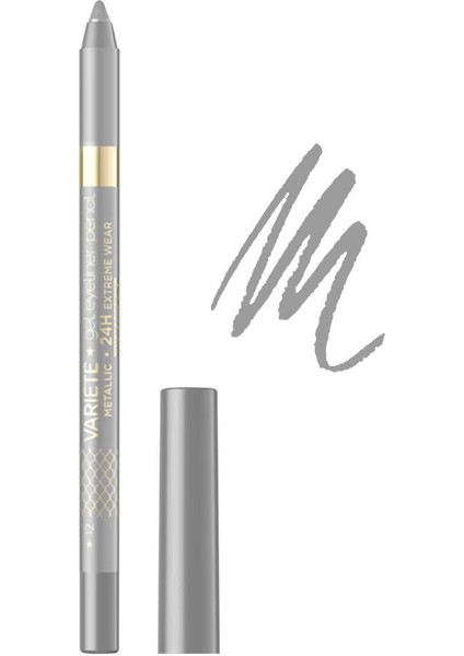 Varıete Gel Eyelıner Pencıl 12 Sılver-