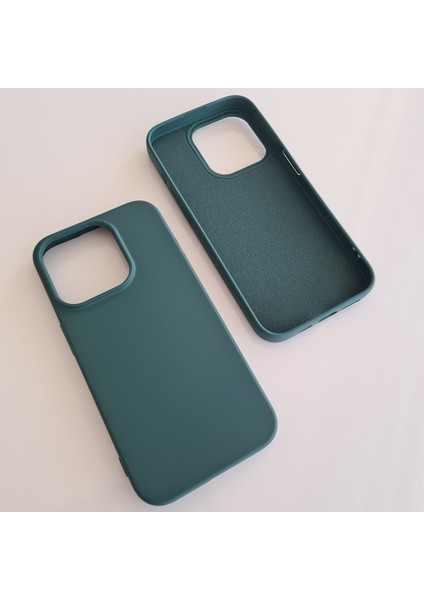 iPhone 15 Pro ile Uyumlu Logosuz Lansman Içi Kadife Silikon Kılıf fiyatları