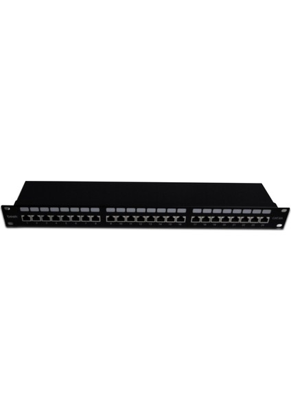 Beek 19 1u 24 Port CAT6A Stp Patch Panel, Lsa/ıdc 90 Derece Punch ISO11801 Class Ea&lt;br&gt; beek 19 1u CAT6A Stp Patch Panel, Lsa/ıdc 24-Port 90 Degree Punch ISO11801 Class Ea