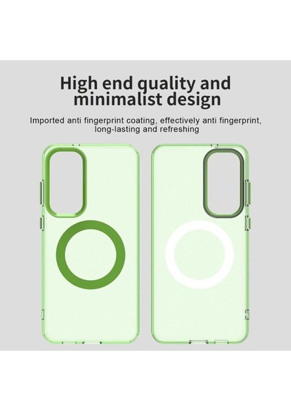 Samsung Galaxy S25 Fe Uyumlu Kamera Yükseltili Mat Magsafe Destekli Kılıf modelleri