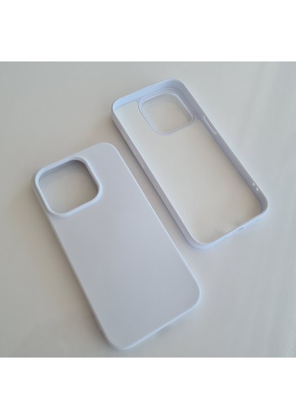 iPhone 15 Pro ile Uyumlu Logosuz Lansman Içi Kadife Silikon Kılıf modelleri