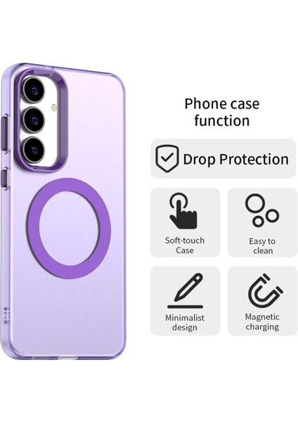 Samsung Galaxy S25 Fe Uyumlu Kamera Yükseltili Mat Magsafe Destekli Kılıf fırsatları