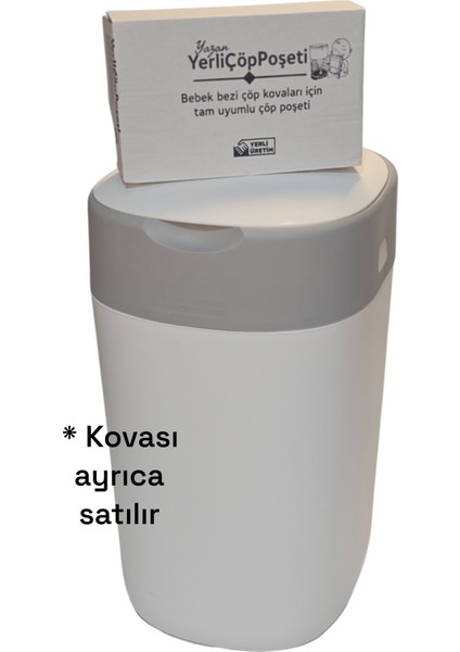 Tommee Tippee Twist&click ile Tam Uyumlu Malı Çöp - 3 Lü Yedek Poşet Paketi