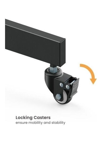 77'' Uyumlu Yürüyen Tekerlekli Ayaklı LED Tv Monitör Standı modelleri