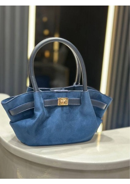 Kadın Süet Omuz Çantası