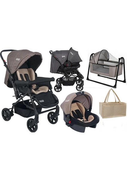 Elegant Yenidoğan Seti Bebek Arabası Beşik Ana Kucağı