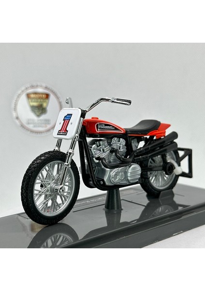 Harley Davidson Xr 750 1:18 Diecast Model Motosiklet