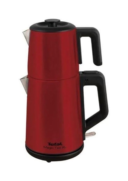 Magıc Tea Xl 1650W Celık Kırmızı Cay Makınes