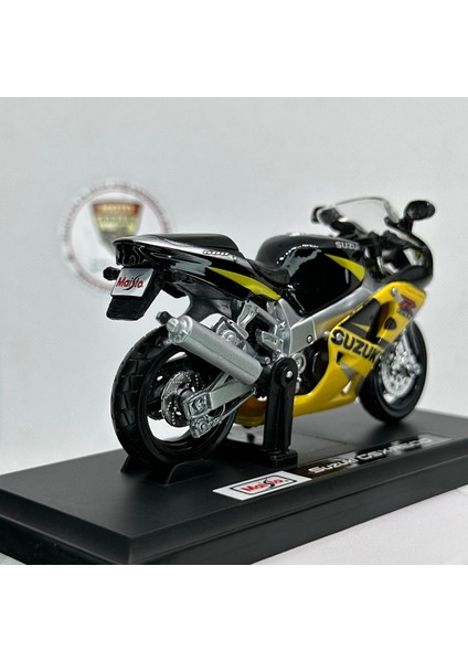 Suzuki GSX-R600 1:18 Diecast Maket Motor – Lisanslı Metal Model Motosiklet modelleri