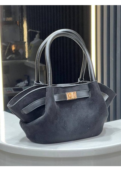 Kadın Süet Omuz Çantası