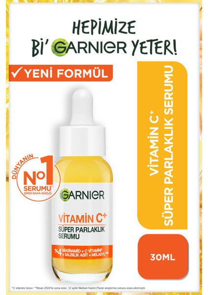 C Vitamini Parlak Süper Serum 30ml