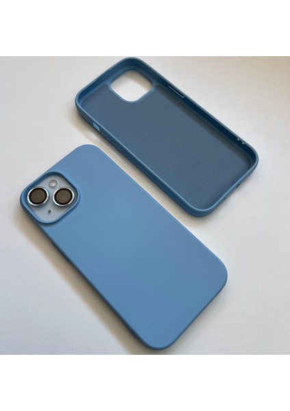 İphone 15 ile Uyumlu Logosuz Lansman Içi Kadife Esnek Silikon Kılıf fiyatları