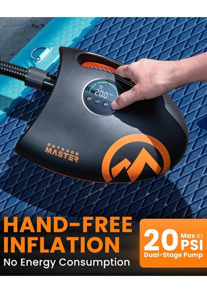 Shark 2s Elektrikli Sup Pompası – 20 Psı, Şişirme & Boşaltma,8 Farklı Nozul indirimleri