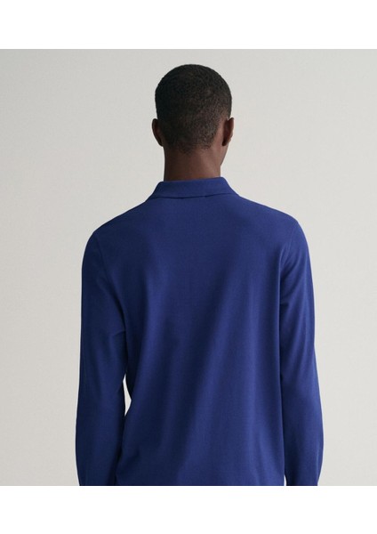 Polo Yaka Regular Uzun Kollu Sweatshirt fırsatları