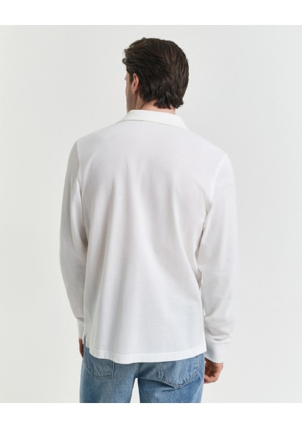 Polo Yaka Regular Uzun Kollu Sweatshirt fırsatları