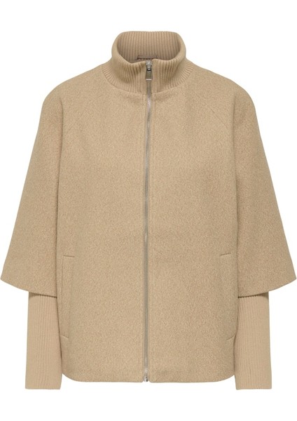 Jdy Kadın Dik Yaka Içlikli Kol Baharlık Bej Ceket - 15353907 fırsatları