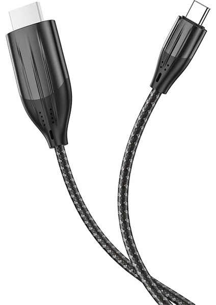 Hoco UA16 Type-C To HDMI 4K 30hz Ses ve Görüntü Aktarma KABLOSU-(5775) fiyatları