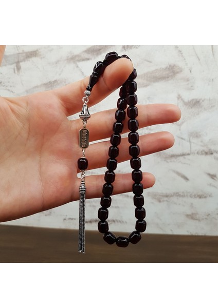 Bilek Boy Isimli Sıkma Kehribar Tesbih