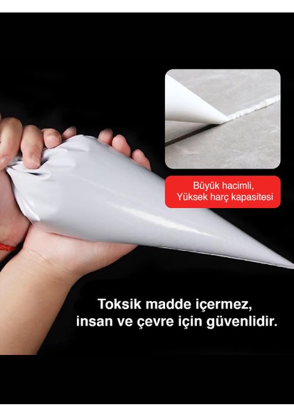 2 Adet Doğal Taş Derz Poşeti-Kültür Taşı Tuğlası Derz Torbası fırsatları