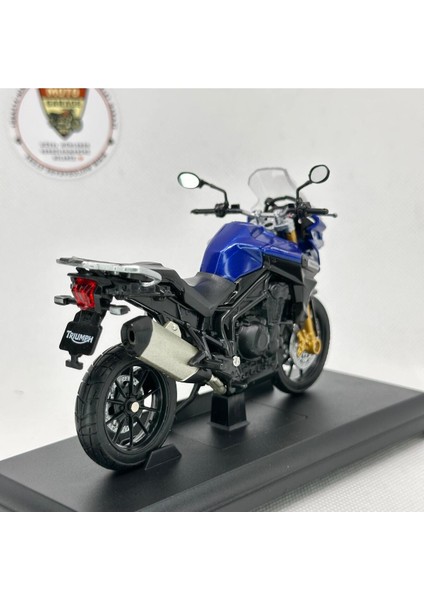 Triumph Explorer 1:18 Ölçek Diecast Motosiklet Model – Lisanslı Metal Maket Oyuncak & Biblo modelleri