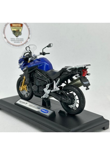 Triumph Explorer 1:18 Ölçek Diecast Motosiklet Model – Lisanslı Metal Maket Oyuncak & Biblo fırsatları