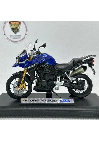 Triumph Explorer 1:18 Ölçek Diecast Motosiklet Model – Lisanslı Metal Maket Oyuncak & Biblo indirimleri