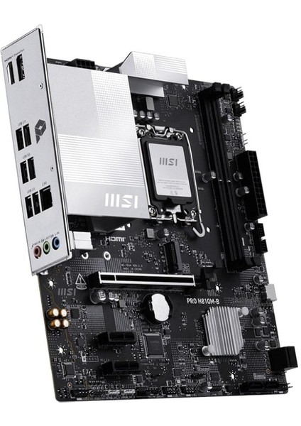 Msı Pro H810M-B Ddr5 6400MHZ (Oc) M.2 Matx 1851P modelleri