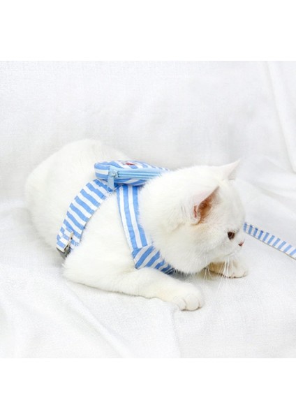 Evcil Hayvan Çantalı Göğüs Gezdirme Tasması Seti Kedi & Küçük Köpek Için modelleri