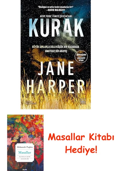 Kurak: Büyük Sırlarla Dolu Küçük Bir Kasabada Umutsuz Bir Arayış + Masallar Kitabı